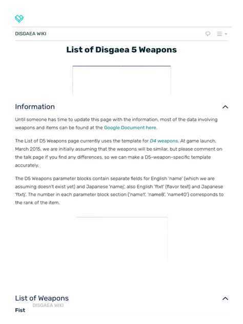 List of Disgaea 5 Accessories .
